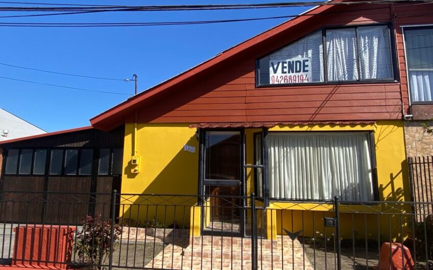 SE VENDE CASA SECTOR CRUZ DEL SUR TALCAHUANO VALOR 4100 UF